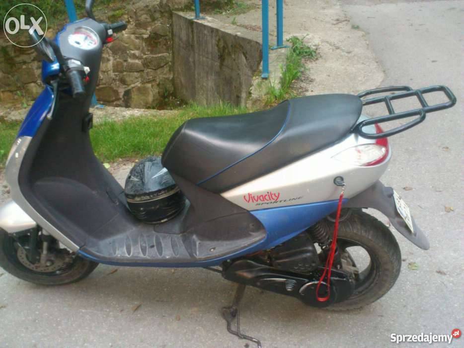 Peugeot Vivacity Sportline 2t aerox runer Rok produkcji 2001 Motoryzacja Lipowa