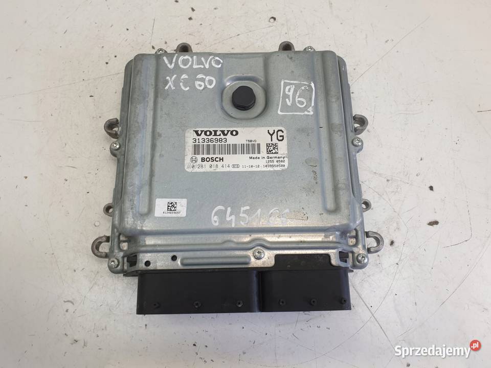 Volvo V70 III 20 D STEROWNIK SILNIKA komputer Janów sprzedam