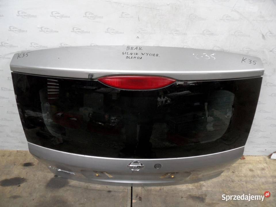 NISSAN NOTE I LIFT 10r klapa tył sprzedam