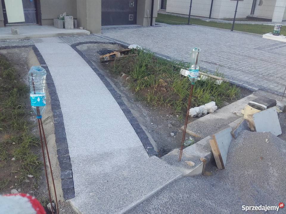 Schody granitowe Parapety Płyty Murki Kostka Świeradów-Zdrój