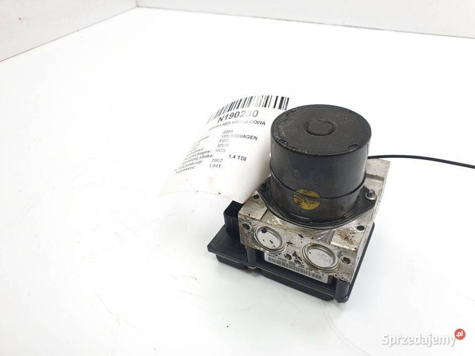 POMPA ABS HAMULCOWA VOLKSWAGEN FOX 5Z0907379B kujawsko-pomorskie Lipno