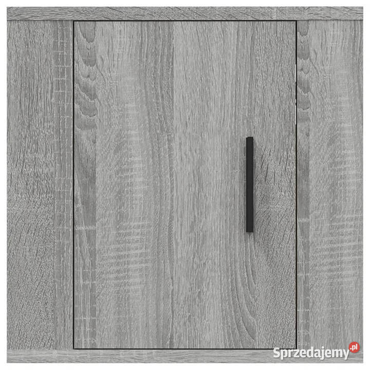 Wiszące szafki TV 2 szary dąb sonoma 40x345x40 RTV Warszawa sprzedam