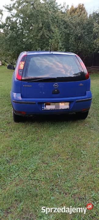 Opel Corsa C 10 benzyna 60 Twinport EcoTEC 2006r manualna mazowieckie sprzedam