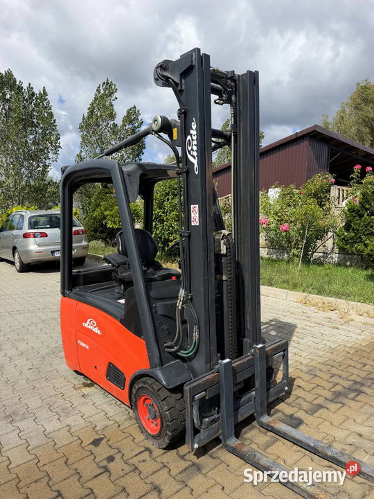 wózek widłowy elektryczny LINDE E16 1600 Triplex