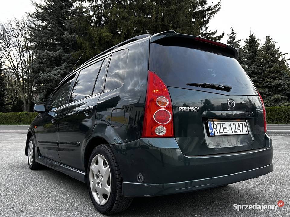 Mazda Premacy 2002 Gaz LPG 20 130 klima zielony Tywonia