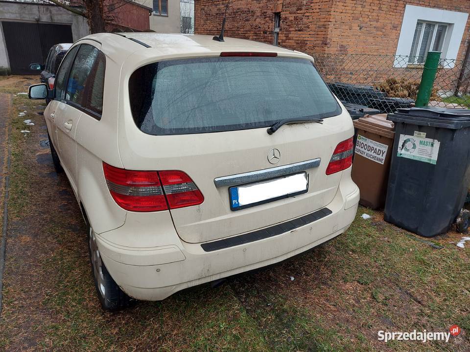 Klapa bagażnika tylna tył KOMPLETNA Mercedes B Klapy bagażnika śląskie Tychy