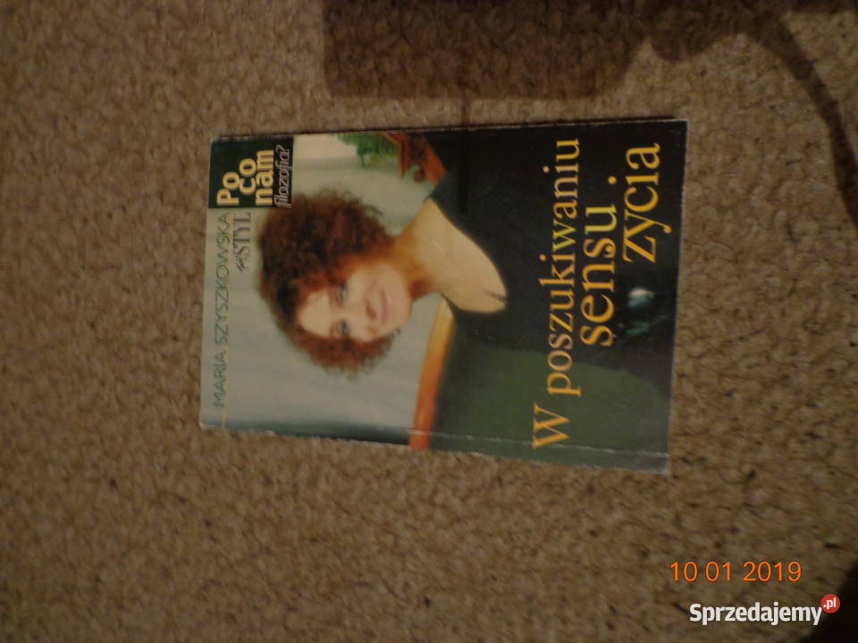 W poszukiwaniu sensu życia Maria Szyszkowska miękka łódzkie Łódź