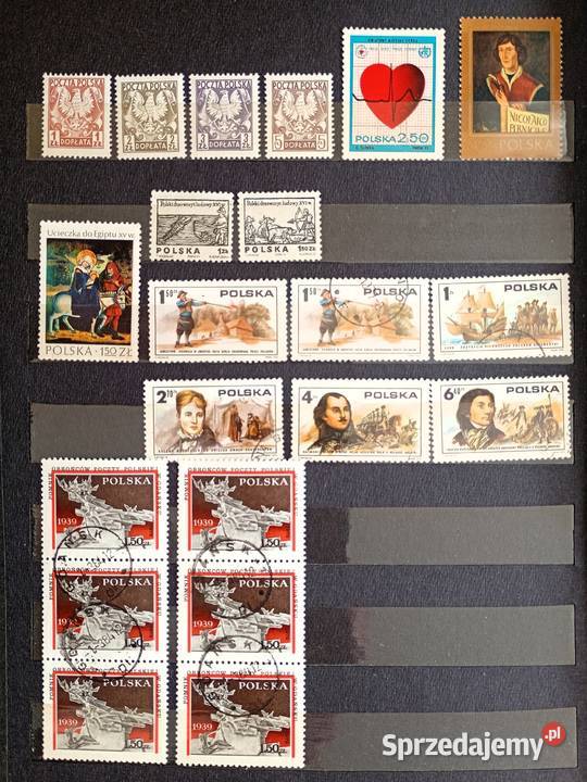 Znaczki czyste i kasowane z lat 19721980 Filatelistyka Gdańsk