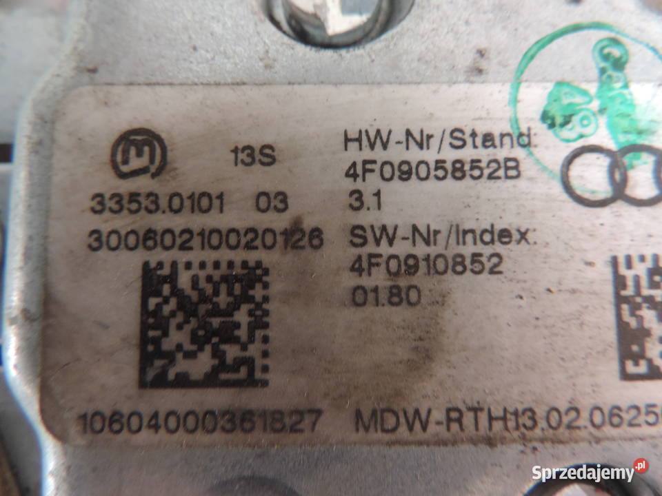 ELEKTRYCZNA KOLUMNA KIEROWNICZA AUDI A6 C6 Nowy Sącz