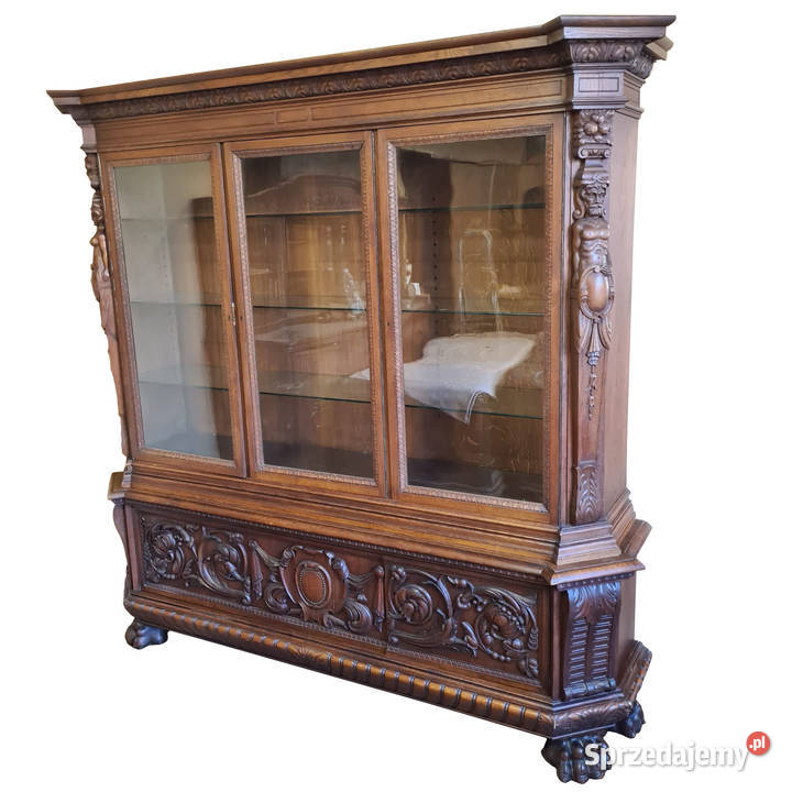 WSPANIAŁA WITRYNA BIBLIOTEKA NEORENESANSOWA Szczecin