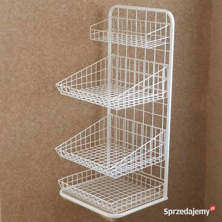 Stojak metalowy na ladę 4 półki do pomorskie Mrzezino