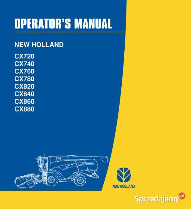 NH CX 720 740 760 780 820 840 860 880 INSTRUKCJA Kielce