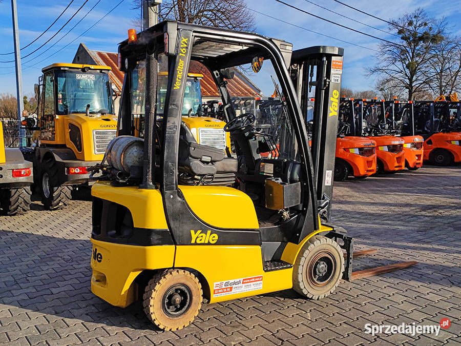 wózek widłowy Yale GLP16VX LPG 16 t triplex 43 m