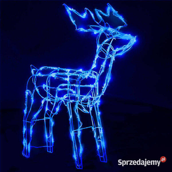 vidaXL 3 świąteczne renifery z lampek 229 diod Wyposażenie wnętrz Warszawa sprzedam