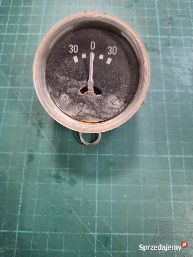 Stary amperomierz wskaźnik ładowania śląskie Dąbrowa Górnicza