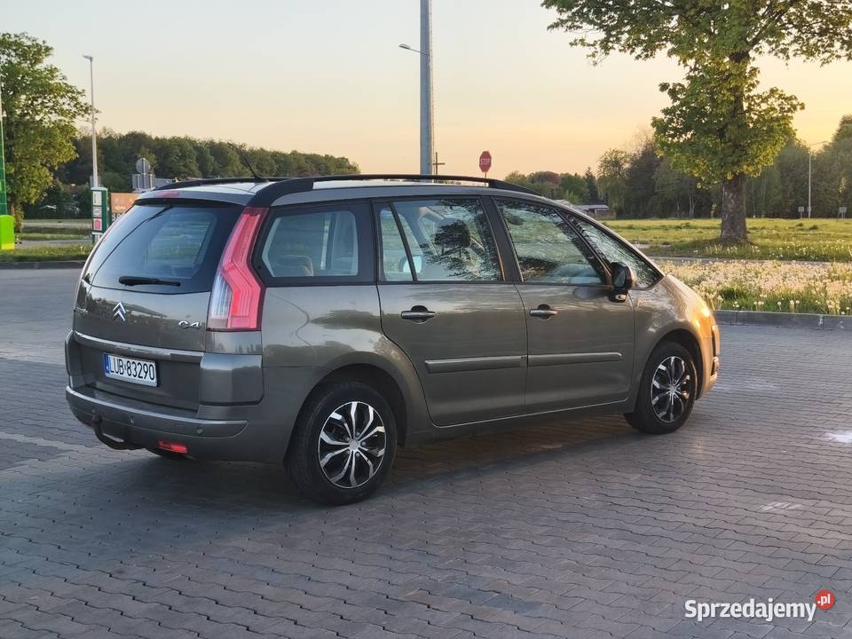 Citroen C4 Picasso 2007 16 HDI 302 przebiegu HAK lubelskie Łuków sprzedam