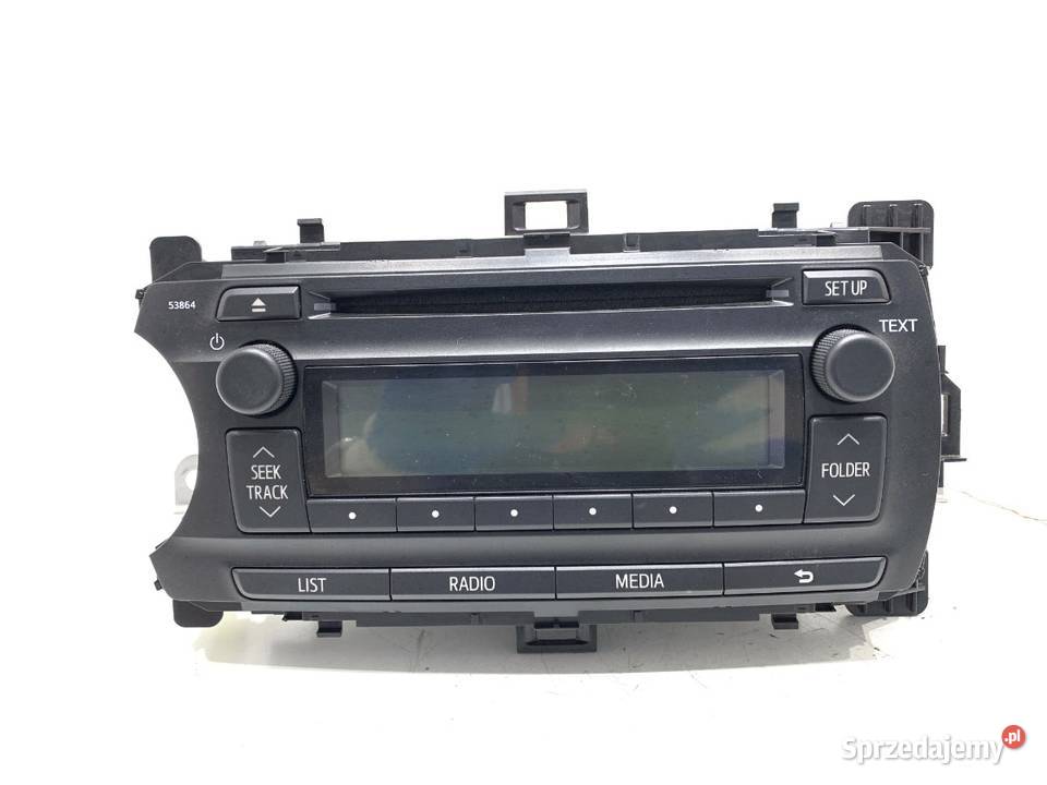 RADIO TOYOTA YARIS III 861200D640 ODTWARZACZ podkarpackie