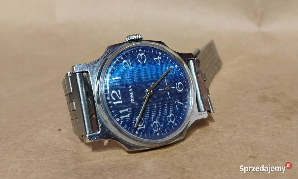 Zegarek Męski Pobieda 15 JEWELS 2602 ciemno Opole sprzedam