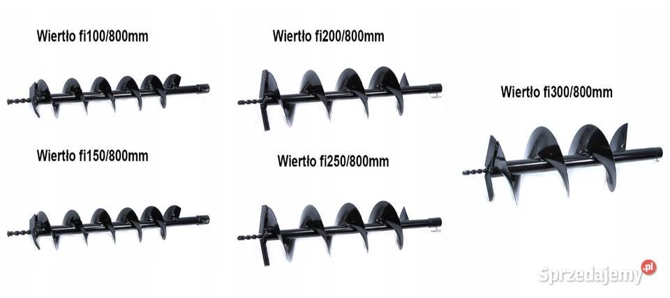WIERTŁO DO WIERTNICY FI 150 ŚWIDER 80 150 800 Ostrołęka