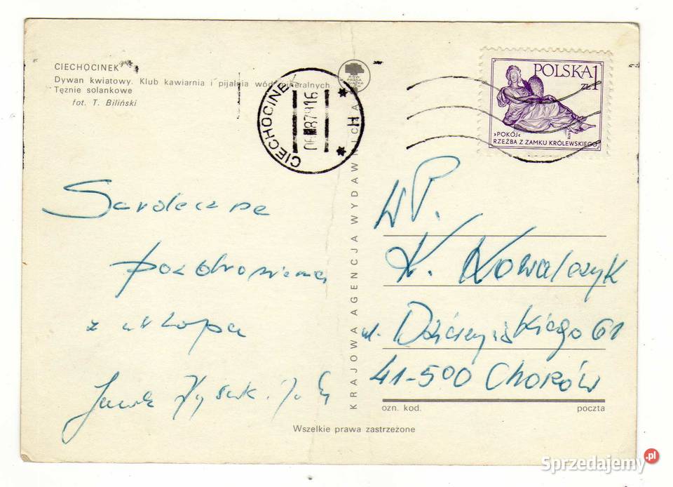 CIECHOCINEK POCZTÓWKA WIELOWIDOKOWA 1 świętokrzyskie Krynki