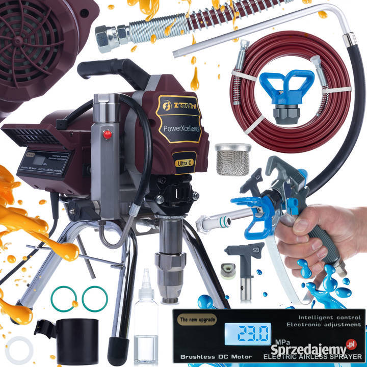 Agregat Malarski Zenthril Ultra C 3000W 20Mpa Ludźmierz