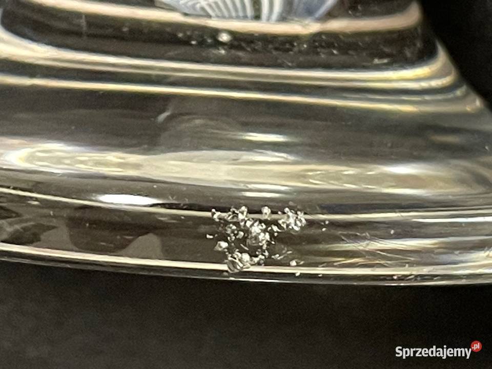 Kielich kieliszek Dzik Huta Szkła Józefina Kołobrzeg