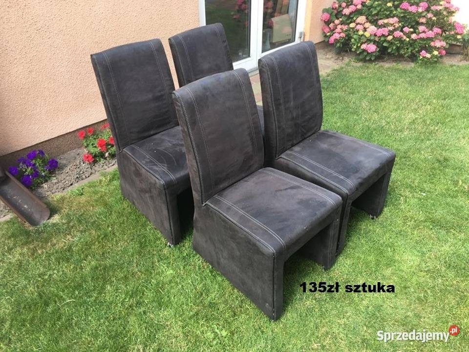 Fotele na dębowym stelażumeble holenderskie Ślesin