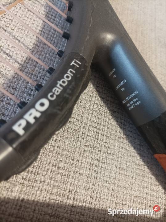 Slazenger PRO Carbon Ti rakieta tenisowa Płock sprzedam