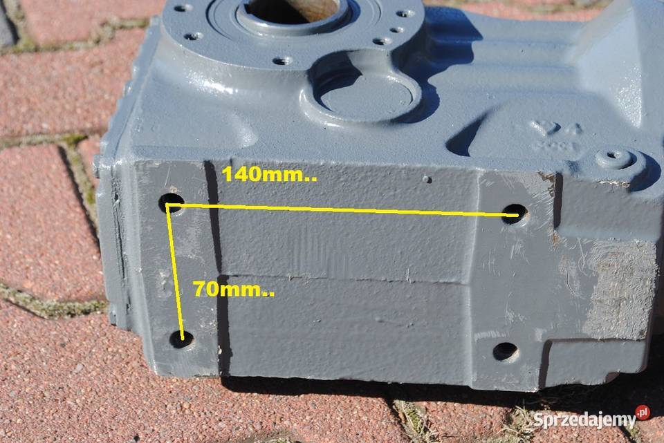 Motoreduktor kątowy 01515kw 5151obr z hamulcem Pozostałe Kargowa