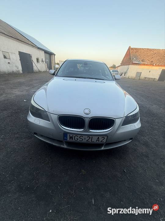 BMW e60 m47 2006 welurowa tapicerka Żychlin