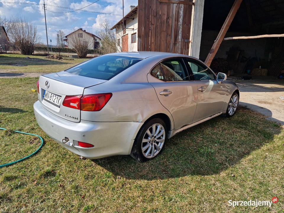 Lexus IS 220d 2006 r 177KM mazowieckie Sokołów Podlaski