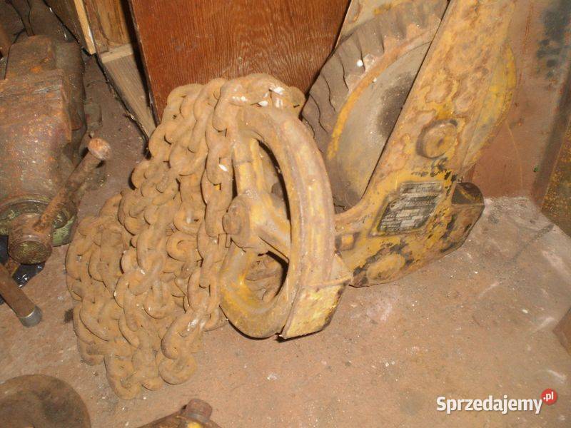 wyciąg łańcuchowy bułgarski 2 tony mazowieckie Warszawa