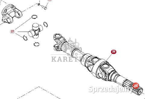 Fendt 930 933 936 939 942 Vario Gen 6 Wał Jastrzębniki