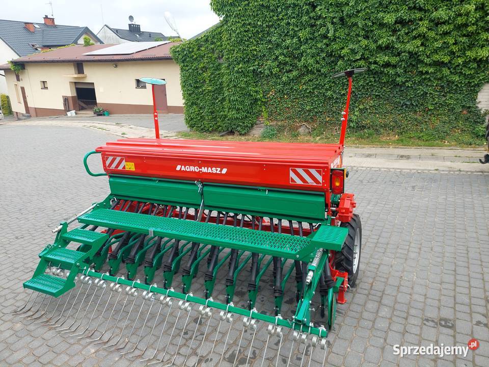 Sprzedam siewnik Agro masz 3m SR300 nowy redlice Końskowola