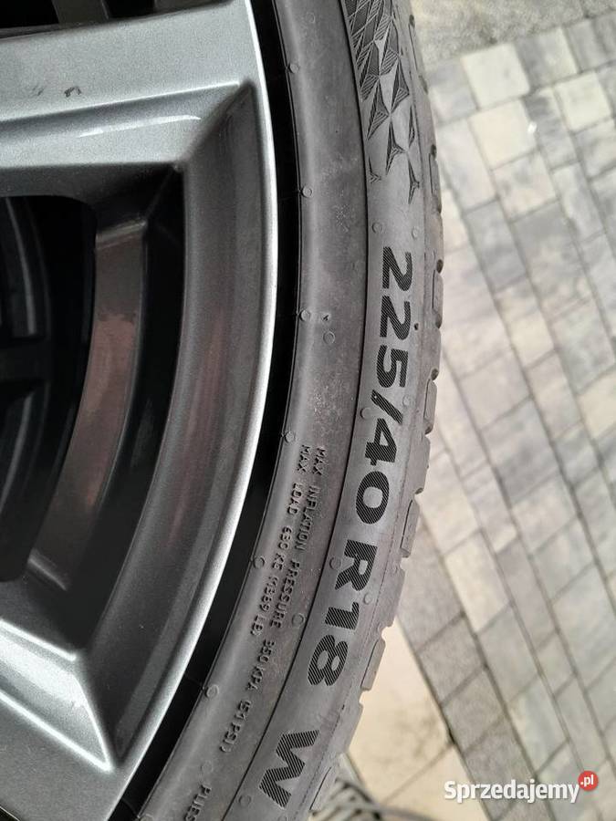 5x1143 renault 18 z oponami Gutowo Małe sprzedam