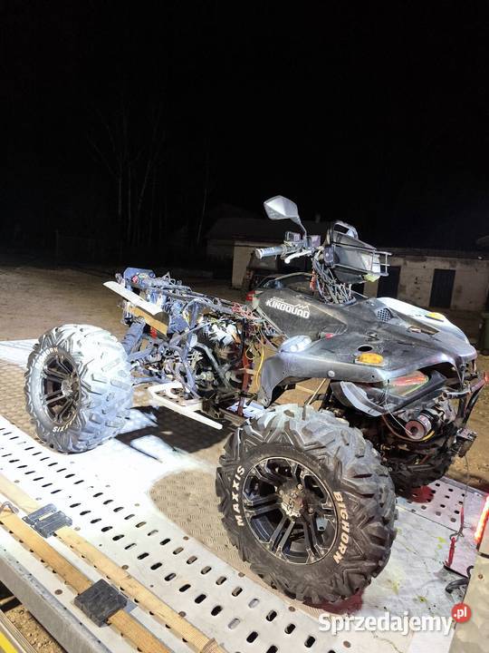 Suzuki kingquad 750 uszkodzony kompletny Suzuki Miechów