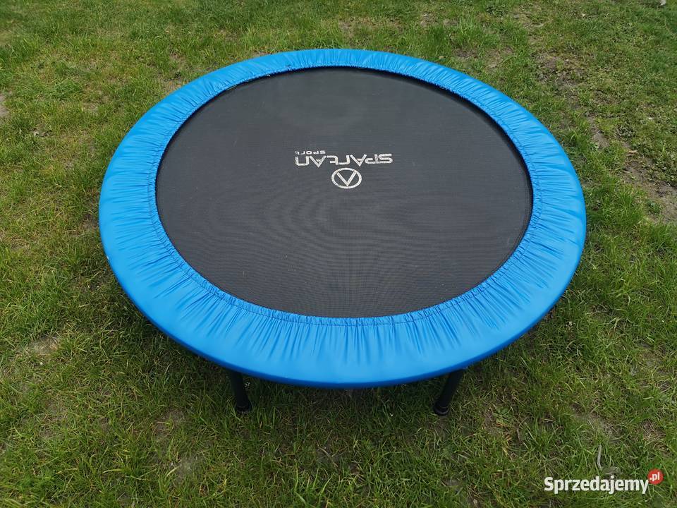 Trampolina domowa SPARTAN z poręczą sprzedam