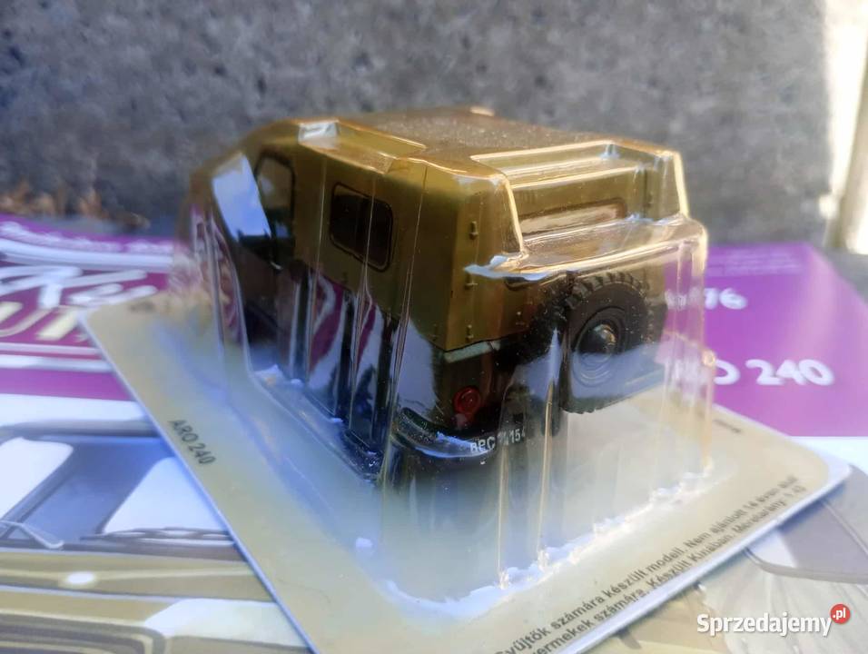 ARO 240 deagostini 143 kultowe auta PRL złota Warszawa