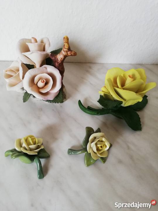 Bomboniera cukiernica róże porcelana różne Gorlice
