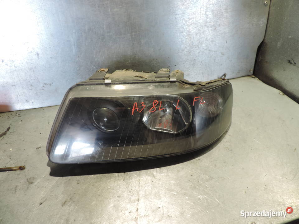 LAMPA LEWA PRZEDNIA AUDI A3 8L LIFT Rok produkcji 2000 Nowy Sącz sprzedam