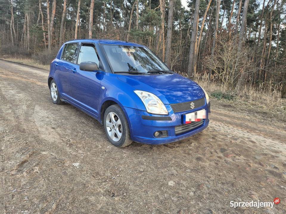 Suzuki swift 2005 13 benzyna alu Rok produkcji 2005 Witkowo sprzedam