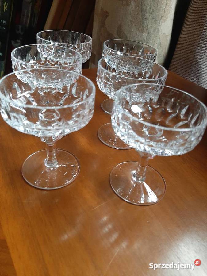 Kieliszki z kryształu do likieru Stargard