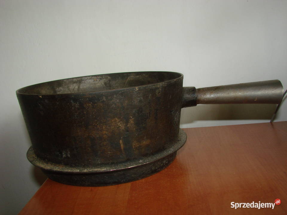 stary skandynawski żeliwny rondel Pruszcz Gdański sprzedam