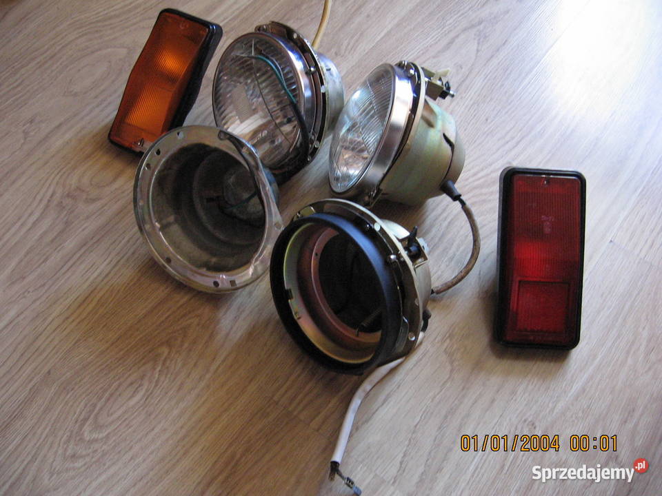 Fiat 125p FSO Lampy lampa Wesem garnek POLMO osobowe sprzedam