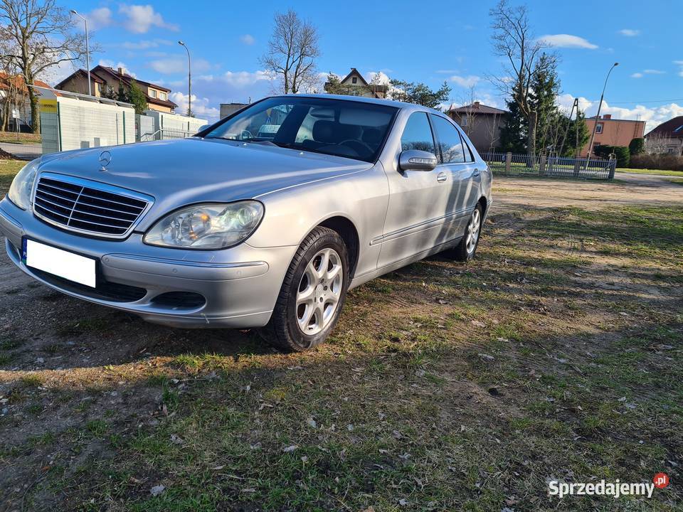 Mercedes S500 V8 4matic LONG LPG Salon Polska ESP warmińsko-mazurskie