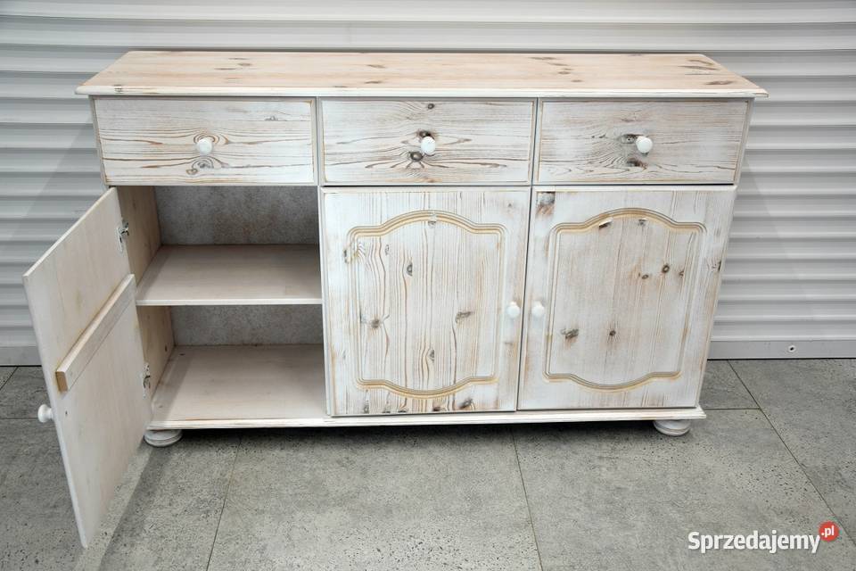 komoda z drewna sosnowego nowa warmińsko-mazurskie Olsztyn