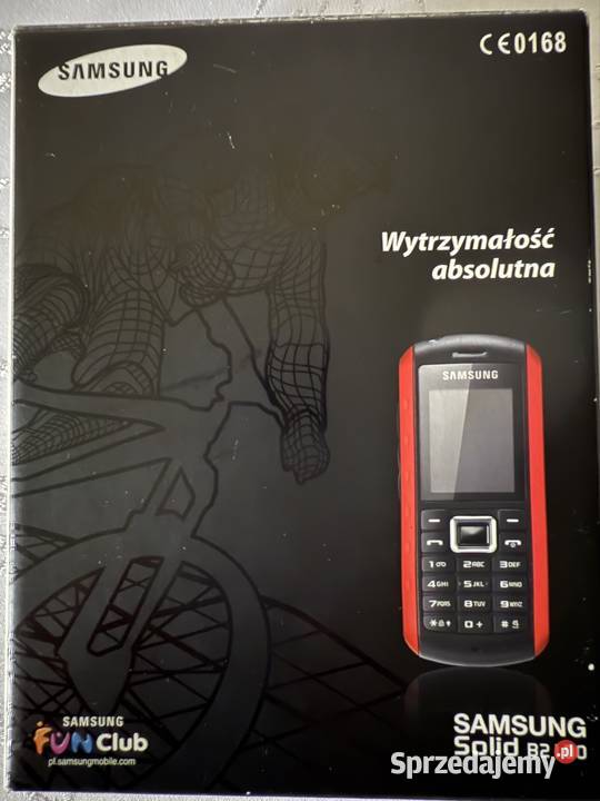 Telefon Komórkowy SAMSUNG Solid B2100 Czarny Samsung Czerwionka-Leszczyny sprzedam