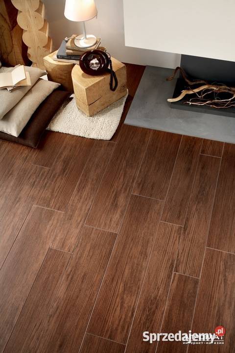 Płytka mahoń drewno deska Natural wood 15x90 Zakopane