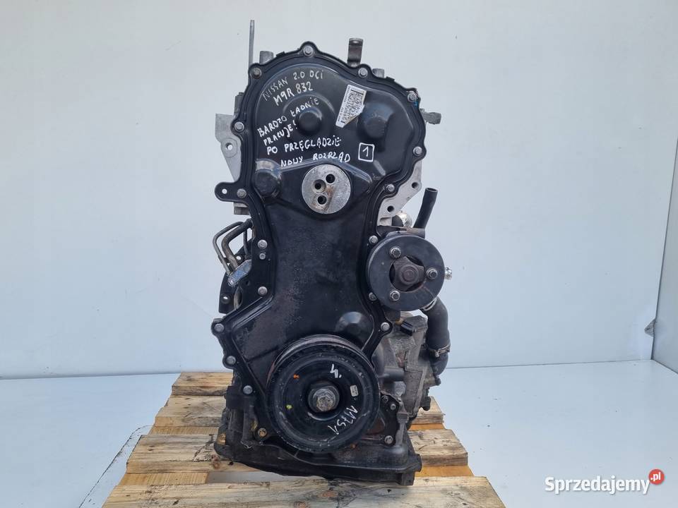 SILNIK M9R832 Nissan Qashqai 20 DCI PRZEGLĄDZIE Chełm