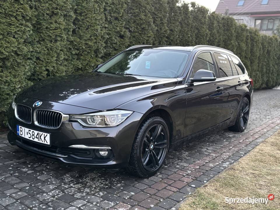 BMW 318i Luxury Line LCI 2017 Bezwypadkowy Skóry benzyna Seria 3 Białystok